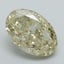 4.50 Ct. Fancy Light Greyish Yellow Oval Lab Grown Diamond