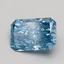 1.00 Ct. Fancy Vivid Blue Radiant Lab Grown Diamond
