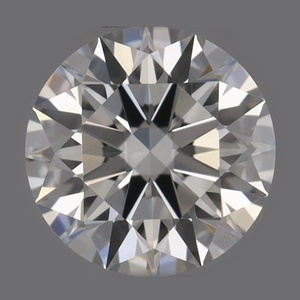 Round diamond — real photo
