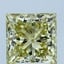 2.51 Ct. Fancy Light Yellow Princess Lab Grown Diamond