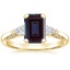 18K Yellow Gold Simply Tacori Three Stone Diamond Ring (1/3 ct. tw.), smalltop view