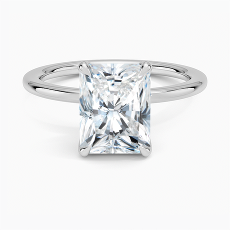 18K White Gold 1.5mm Petite Elodie Perfect Fit Solitaire Ring
