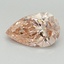 1.54 Ct. Fancy Intense Pink Pear Lab Grown Diamond