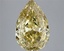 5.10 Ct. Fancy Intense  Yellow Pear Lab Grown Diamond