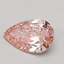 0.50 Ct. Fancy Vivid Pink Pear Lab Grown Diamond