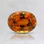 6.7x5.1mm Orange Oval Montana Sapphire