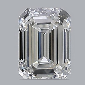 Emerald diamond — real photo