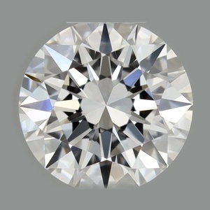 Round diamond — real photo