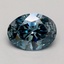 1.50 Ct. Fancy Vivid Blue Oval Lab Grown Diamond