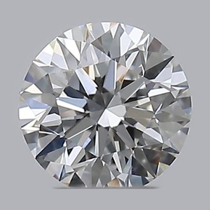 Round diamond — real photo