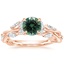 14K Rose Gold Secret Garden Diamond Ring (1/2 ct. tw.), smalltop view
