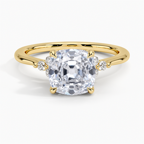 Trio Cluster Engagement Ring
