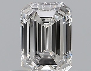 Emerald diamond — real photo