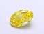 1.53 Ct. Fancy Vivid  Yellow Oval Lab Grown Diamond