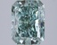 2.79 Ct. Fancy Intense Bluish Green Radiant Lab Grown Diamond