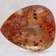 12.1x10.1mm Unheated Pear Imperial Topaz