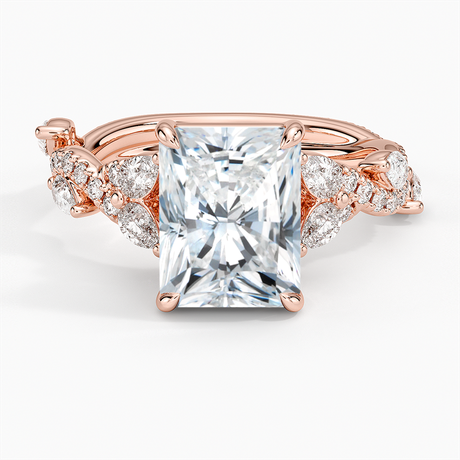 14K Rose Gold Vintage Secret Garden Diamond Ring (2/3 ct. tw.)