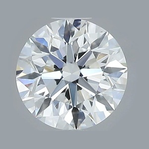 Round diamond — real photo