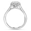 Split Shank Trellis Diamond Ring, smallside view