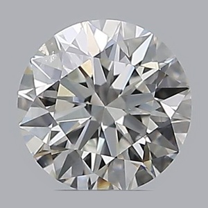 Round diamond — real photo