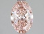 1.10 Ct. Fancy Intense Pink Oval Lab Grown Diamond