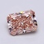 2.38 Ct. Fancy Vivid  Pink Radiant Lab Grown Diamond