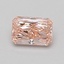 0.77 Ct. Fancy Intense Pink Radiant Lab Grown Diamond