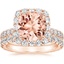 14KR Morganite Estelle Diamond Bridal Set (1 1/3 ct. tw.), smalltop view