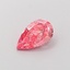 1.08 Ct. Fancy Vivid  Pink Pear Lab Grown Diamond