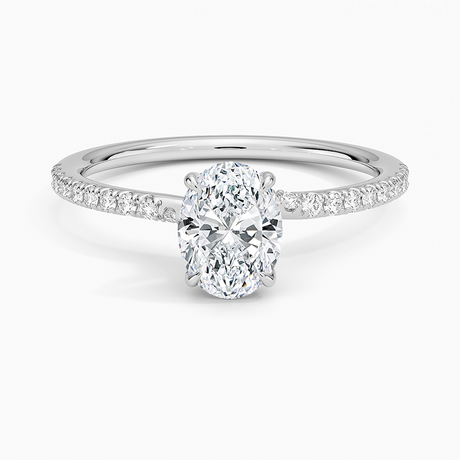Entwined Diamond Ring