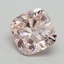 2.02 Ct. Fancy Intense Pink Cushion Lab Grown Diamond