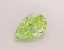 1.00 Ct. Fancy Vivid  Green Pear Lab Grown Diamond