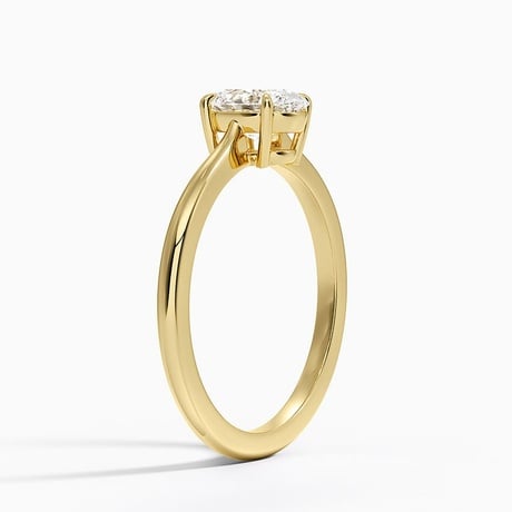 Solitaire Engagement Ring - Elle