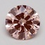 1.70 Ct. Fancy Intense Pink Round Lab Grown Diamond