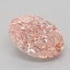 3.09 Ct. Fancy Vivid Pink Oval Lab Grown Diamond