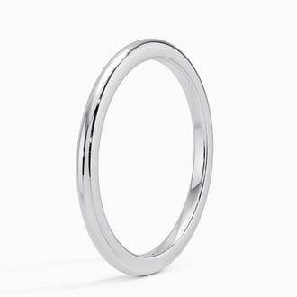 1.5mm Comfort Fit Wedding Ring in Platinum