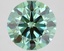 3.56 Ct. Fancy Vivid Green Round Lab Grown Diamond