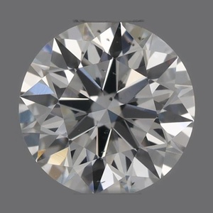 Round diamond — real photo
