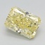 1.70 Ct. Fancy Intense Yellow Radiant Lab Grown Diamond