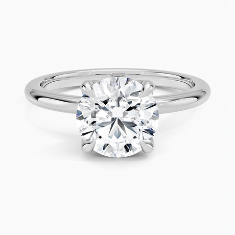 Platinum Elodie 1.8mm Solitaire Ring