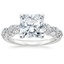 18K White Gold Jardiniere Diamond Ring (1/2 ct. tw.), smalltop view