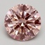 2.71 Ct. Fancy Intense Pink Round Lab Grown Diamond