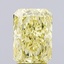 2.55 Ct. Fancy Intense Yellow Radiant Lab Grown Diamond