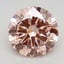 3.01 Ct. Fancy Intense Pink Round Lab Grown Diamond