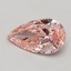 0.50 Ct. Fancy Intense Pink Pear Lab Grown Diamond