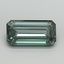 7.02 Ct. Fancy Intense Green Emerald Lab Grown Diamond