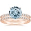 14KR Aquamarine Petite Shared Prong Bridal Set (1/2 ct. tw.), smalltop view