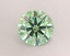 2.00 Ct. Fancy Vivid Green Round Lab Grown Diamond