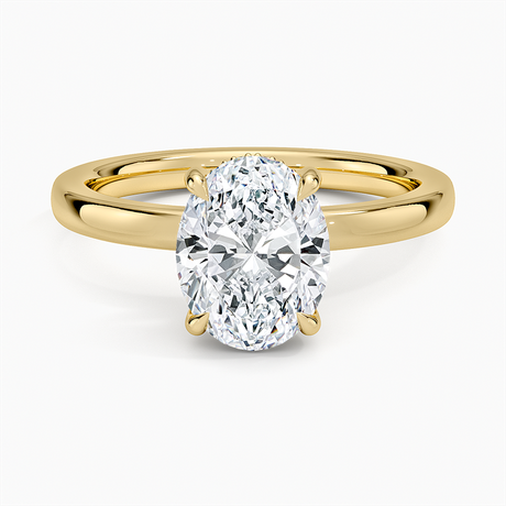 Audrey Perfect Fit Hidden Halo 2mm Diamond Ring