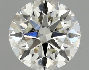 Round diamond — real photo